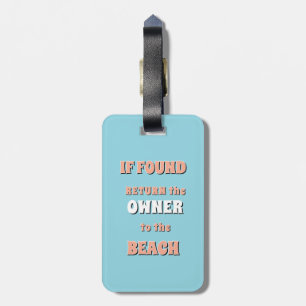 Vacay Mode, BEACHES Luggage Tag