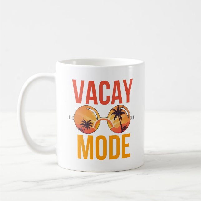 Vacay Mode Coffee Mug (Left)