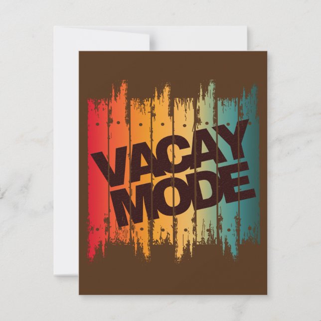 vacay mode   invitation (Front)