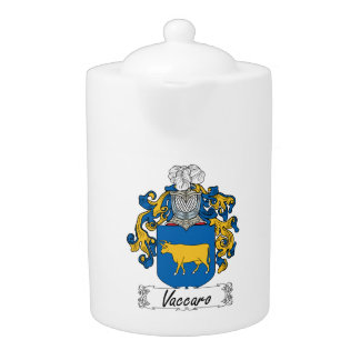 Vaccaro Family Crest Teapot