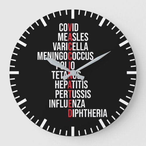 Vaccinated Large Clock