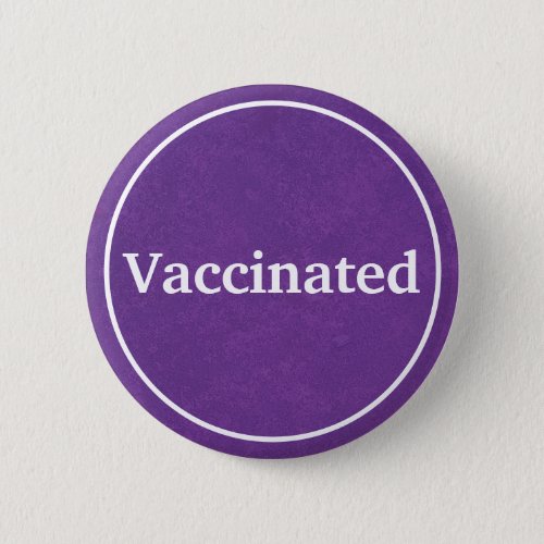Vaccinated Purple Button
