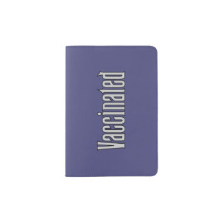 Vaccinated (purple) passport holder