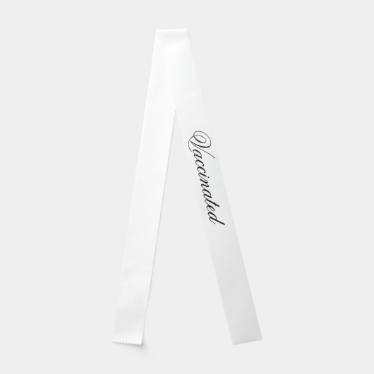 Vaccinated Sash (Front)