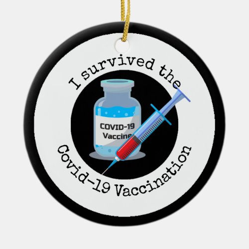 Vaccination Design Ornament
