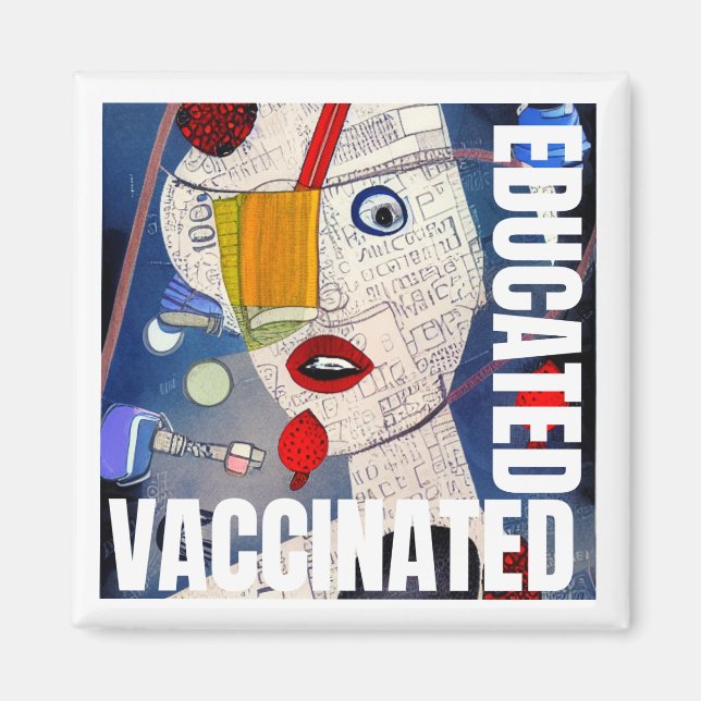Vaccination Education Magnet (Front)