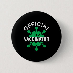 Vaccinator Doctor Nurse Shirt Vaccinated Graphic Q Button