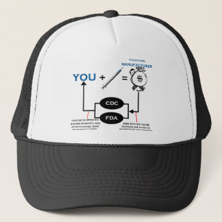 Vaccine Chart Trucker Hat