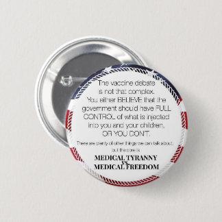 Vaccine debate button