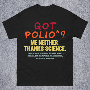 Vaccines Work Thanks Science Epidemiology Student T-Shirt