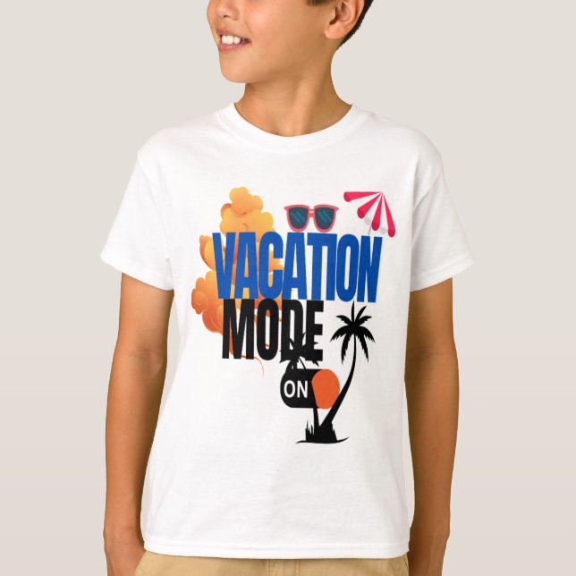 Vaction Mood T-Shirt (Front)