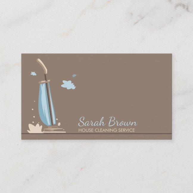Vacuum Cleaner Business Card