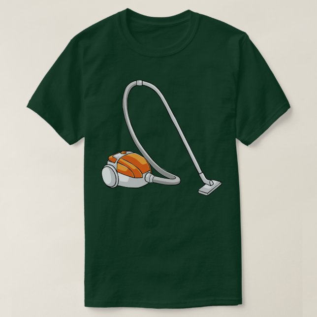 Vacuum Cleaner Cleaning Vacuuming Vacuum T-Shirt (Design Front)