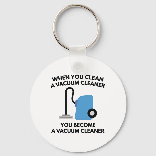 Vacuum Cleaner Keychain (Front)