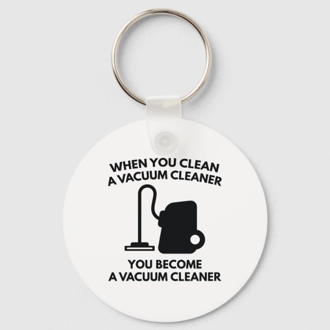 Vacuum Cleaner Keychain (Front)