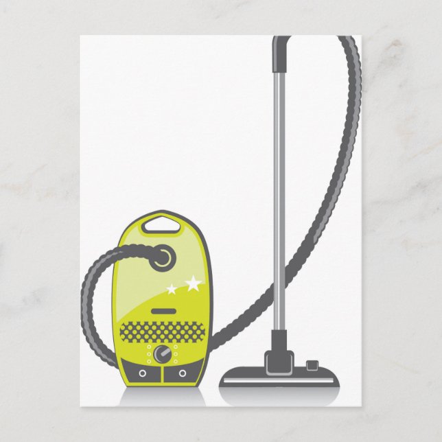 Vacuum Cleaner Postcard (Front)