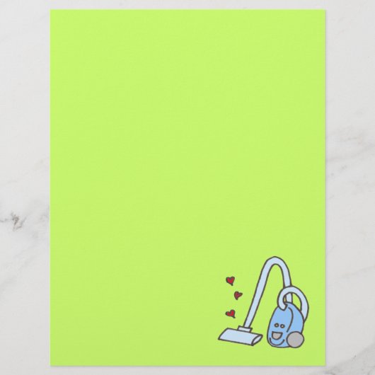 Vacuum Cleaner with Hearts (Front)