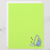 Vacuum Cleaner with Hearts (Front/Back)