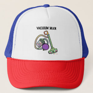 Vacuum Man Trucker Hat