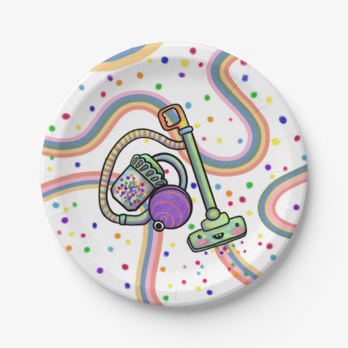 Vacuum Party Plates 7 Round Paper Plate