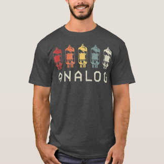 vacuum tube amp analog vintage retro 80s 90s T-Shirt