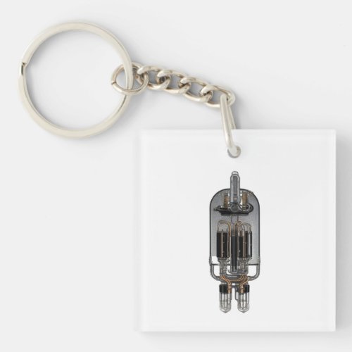 Vacuum Tube Amplifier Keychain