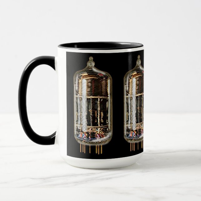 Vacuum Tube Art Mug (Left)