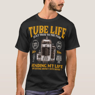Vacuum Tube Guitar Amplifier Tube Analog HiFi Ampl T-Shirt