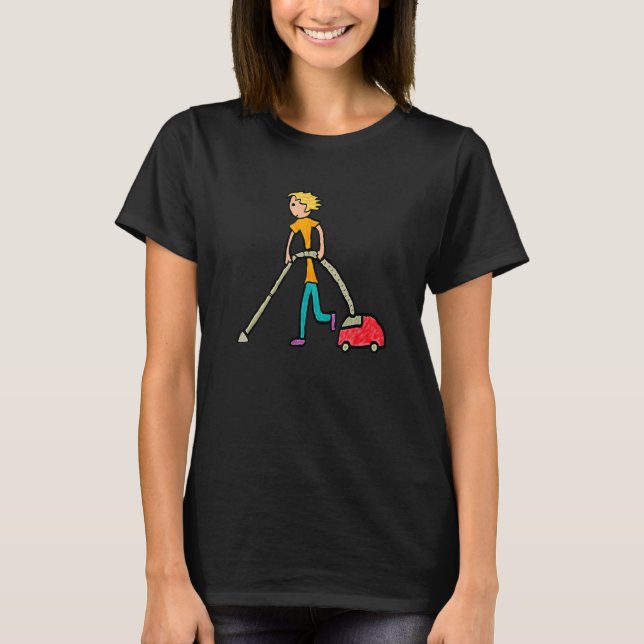Vacuuming T-Shirt (Front)