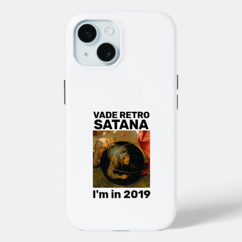 Vade retro Satana I white Case_Mate iPhone Case