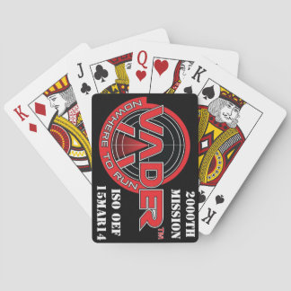 VADER 2000th Mission Decks Poker Cards