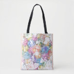 Vadodara Gujarat City Map Tote Bag