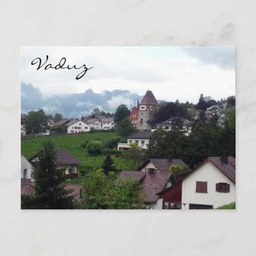 vaduz bldgs postcard