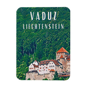 Vaduz, capitale cachée du Liechtenstein Magnet