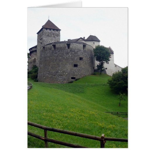vaduz castle grass cards (Front)