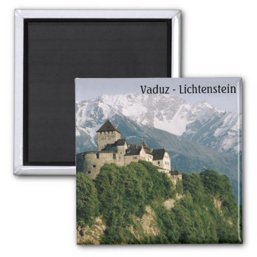 Vaduz Castle _ Lichtenstein Magnet