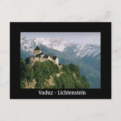 Vaduz _ Lichtenstein Postcard