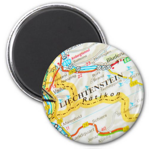 Vaduz Liechtenstein Magnet