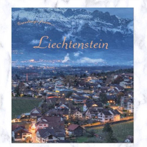 Vaduz Liechtenstein Postcard