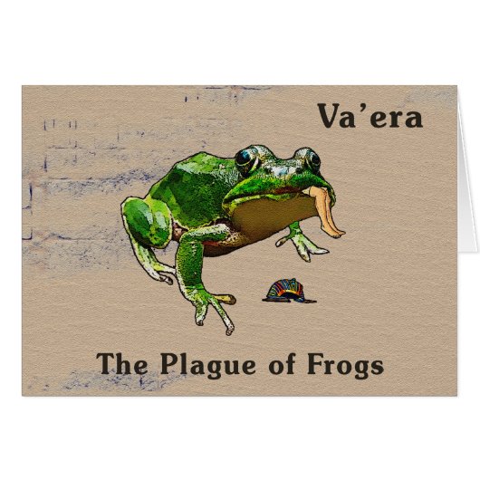 Va'era - Frogs Cards (Front Horizontal)