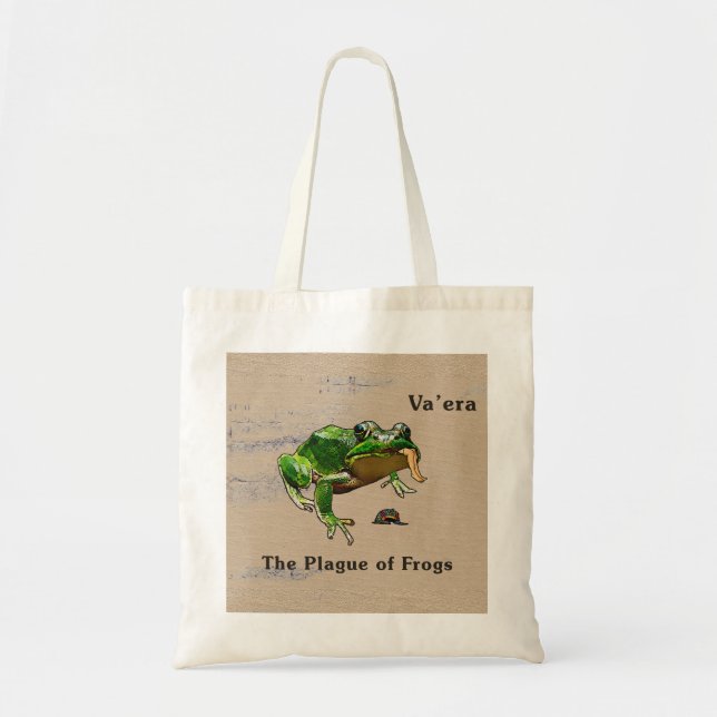 Va'era - Frogs Tote Bag (Front)