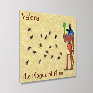 Va'era - The Plague Of Flies Acrylic Photo Tile