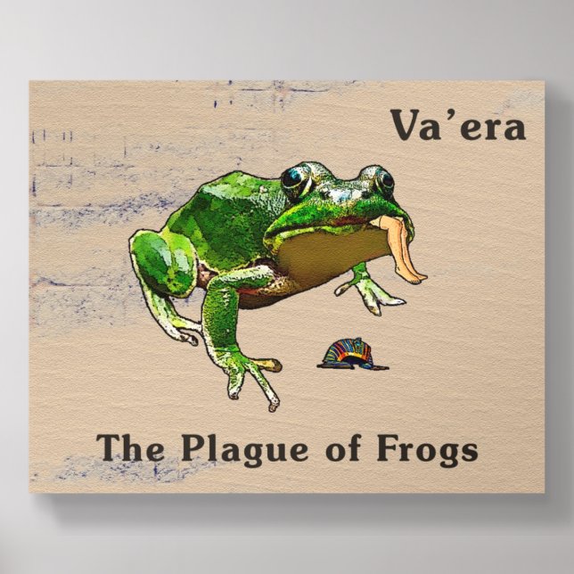 Va'era - The Plague Of Frogs Acrylic Photo Tile (Front Set)
