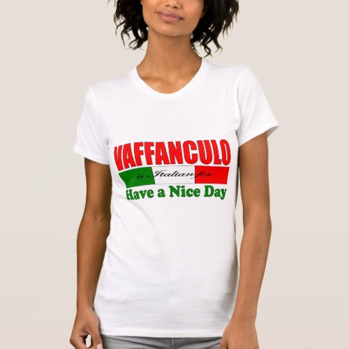 Vaffanculo is Italian for Have a Nice Day T_Shirt