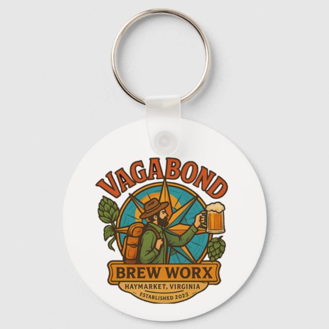 Vagabond Keychain (Front)