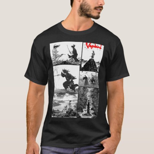 Vagabond Manga Classic T_Shirt