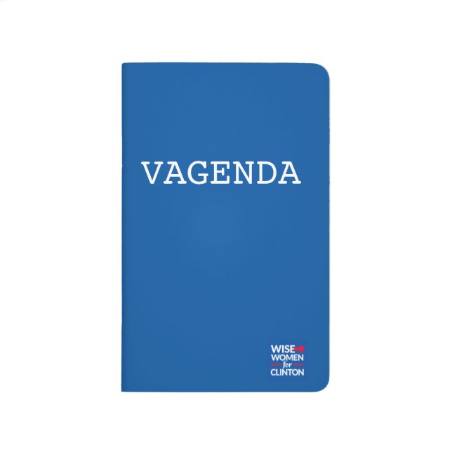 VAGENDA Pocket Checklist Journal (Front)