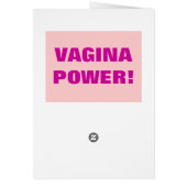 VAGINA POWER! (Back)