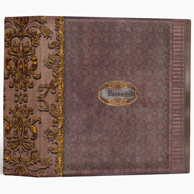 Vago 3 Ring Binder (Front/Spine)