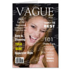 Vague Fashion Personalized Magazine Cover